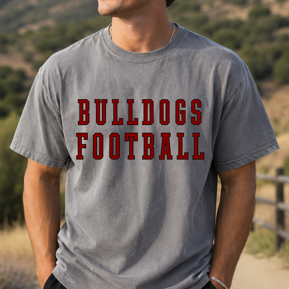 Mascot Football Color Shirt