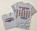 12U Wrangler Football Roster Shirt