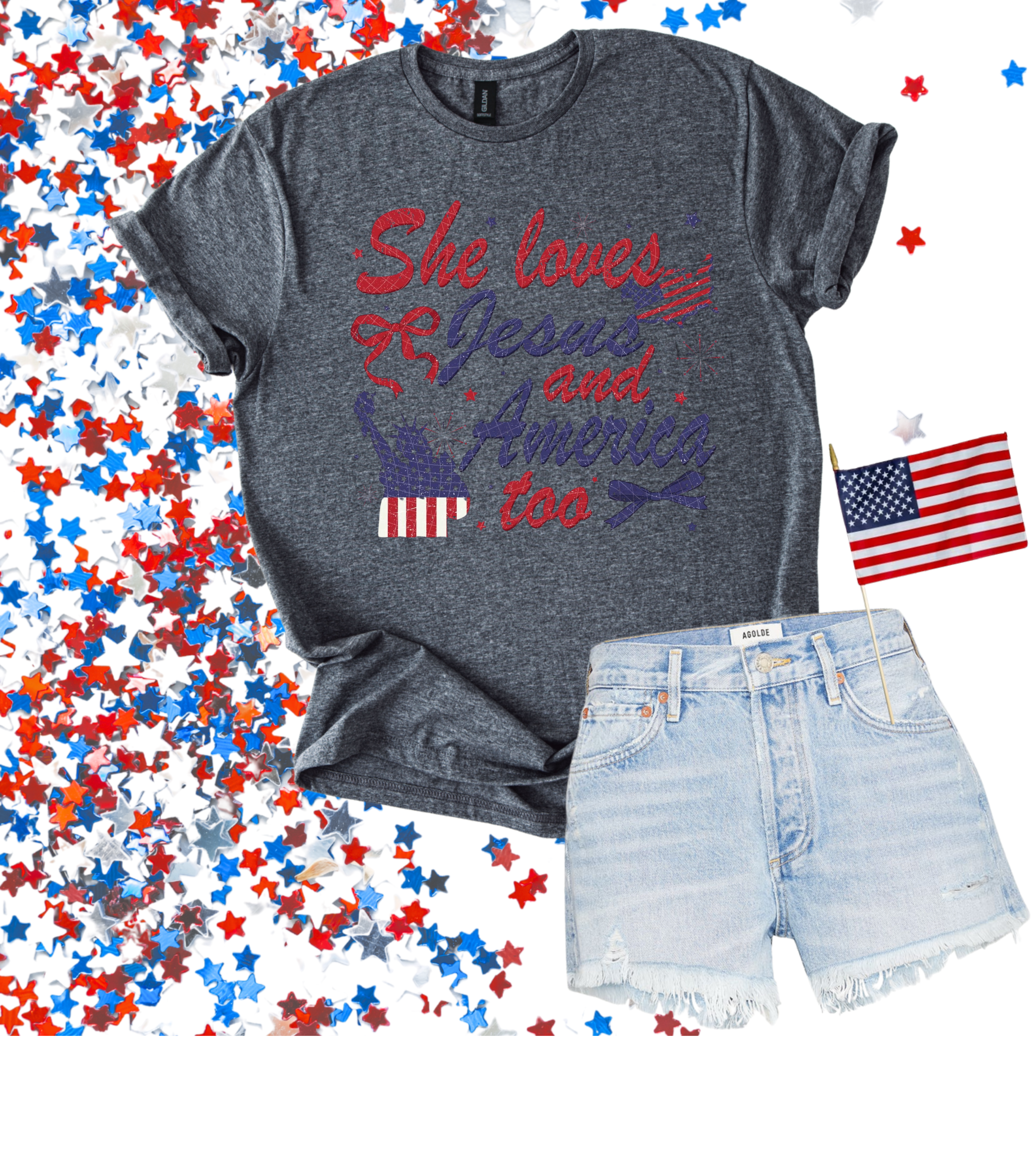 She Loves Jesus and America too
