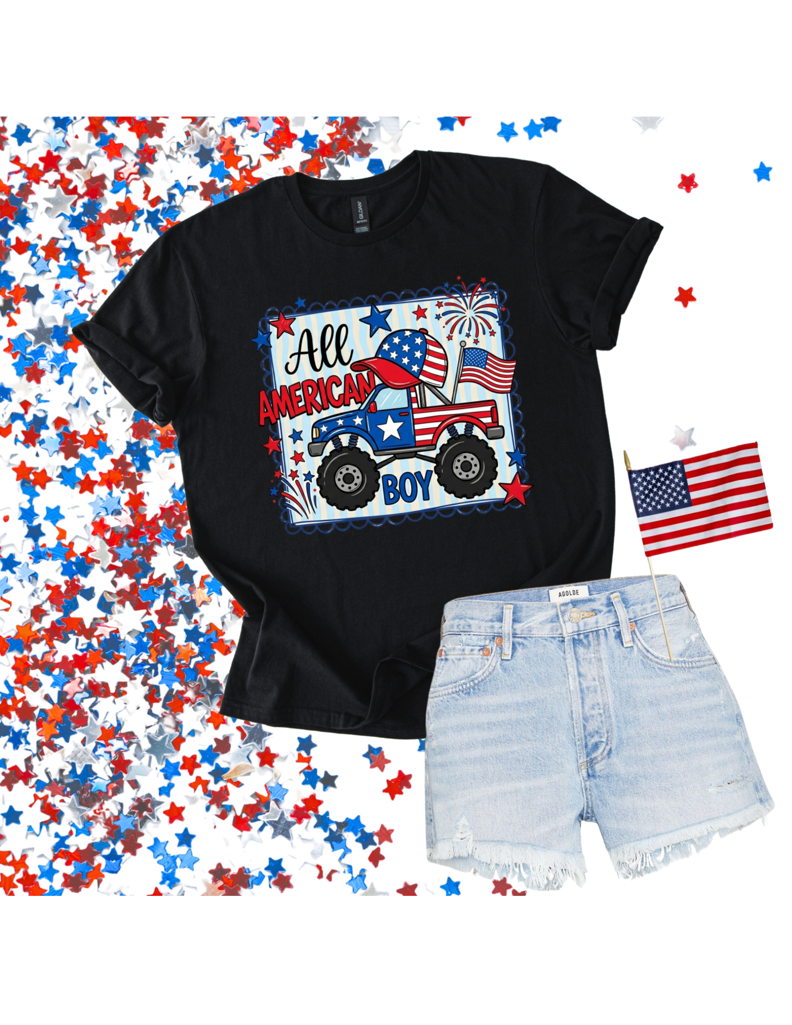 All American Boy Monster Truck