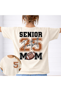 Football Mom Number Shirt