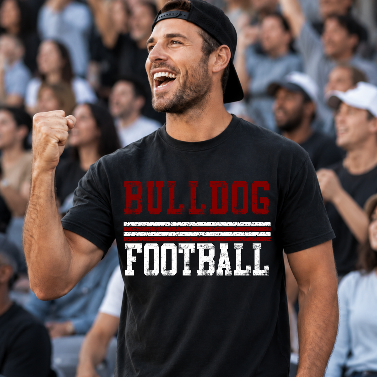 Football with helmet lines in black