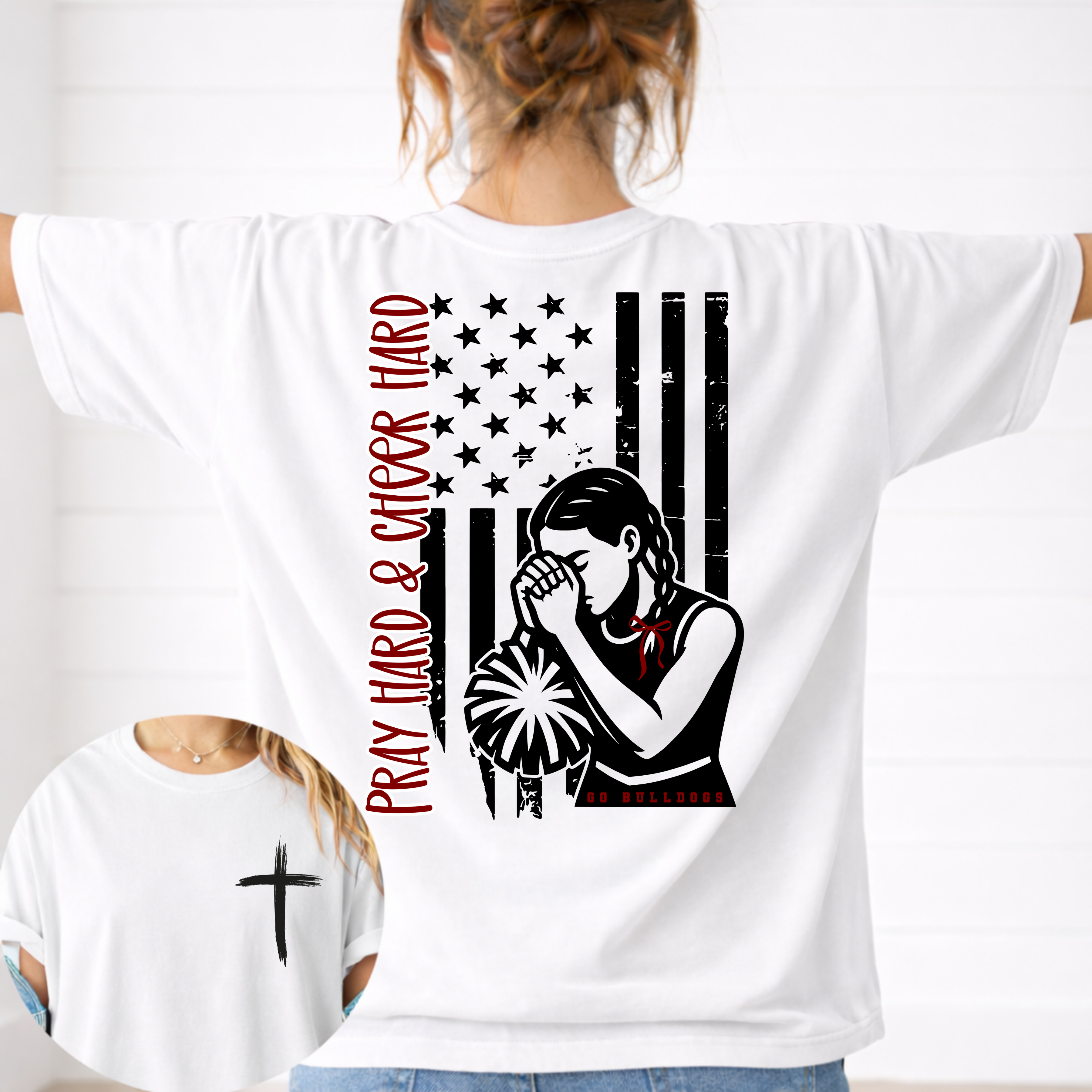 Praying Cheerleader