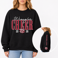 Cheer with name on sleeve