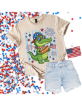 Alligator Boy Patriotic