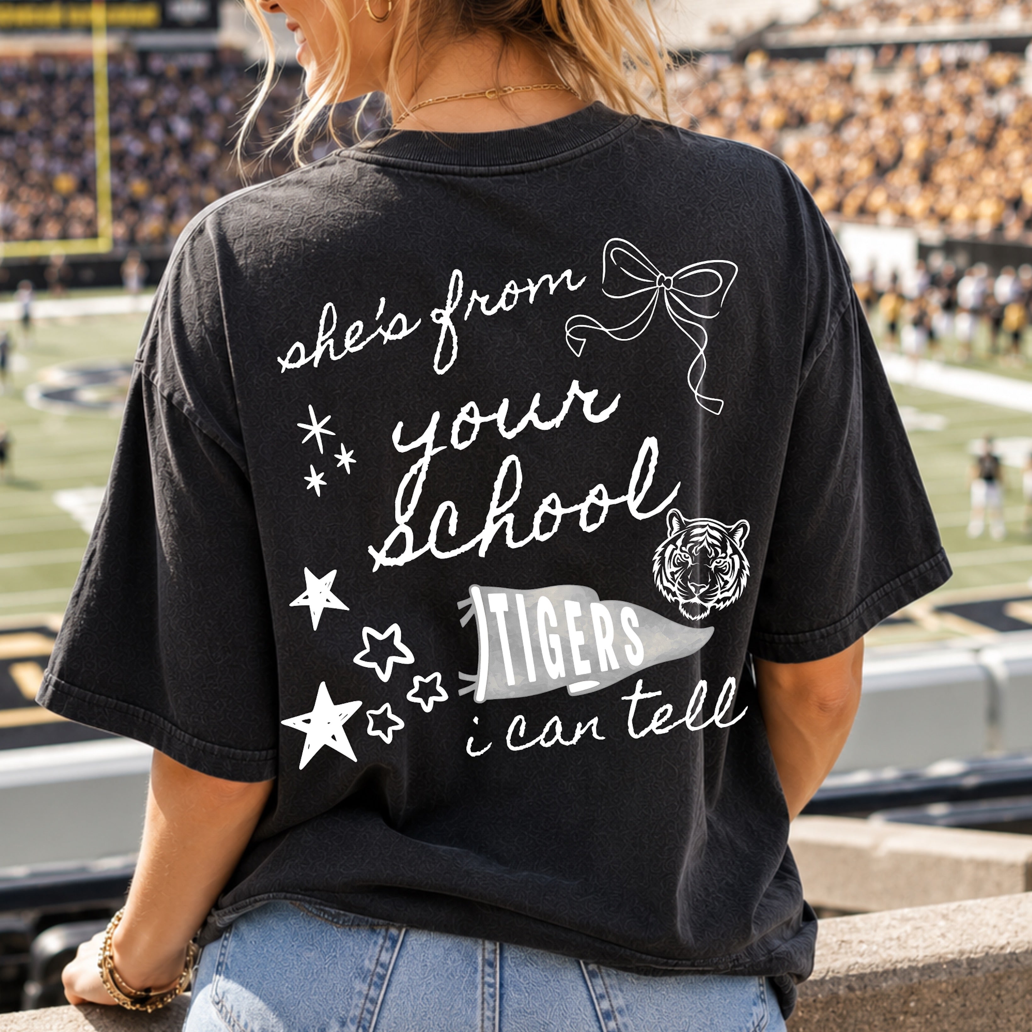 She’s from School