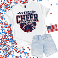 Cheer Half Glitter Pom