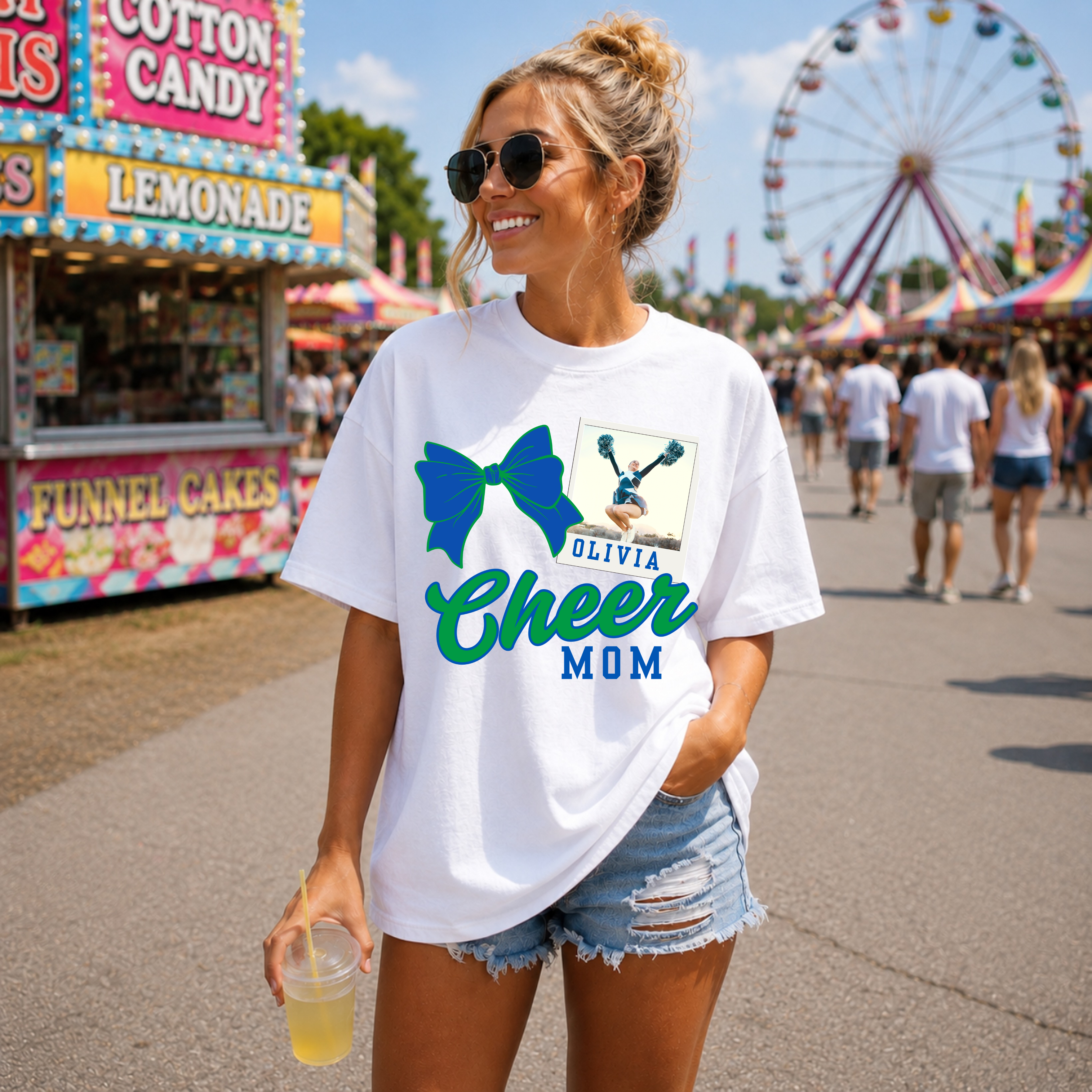 Cheer Photo Tee