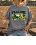 Falcons Go Gold With solid gold ribbon